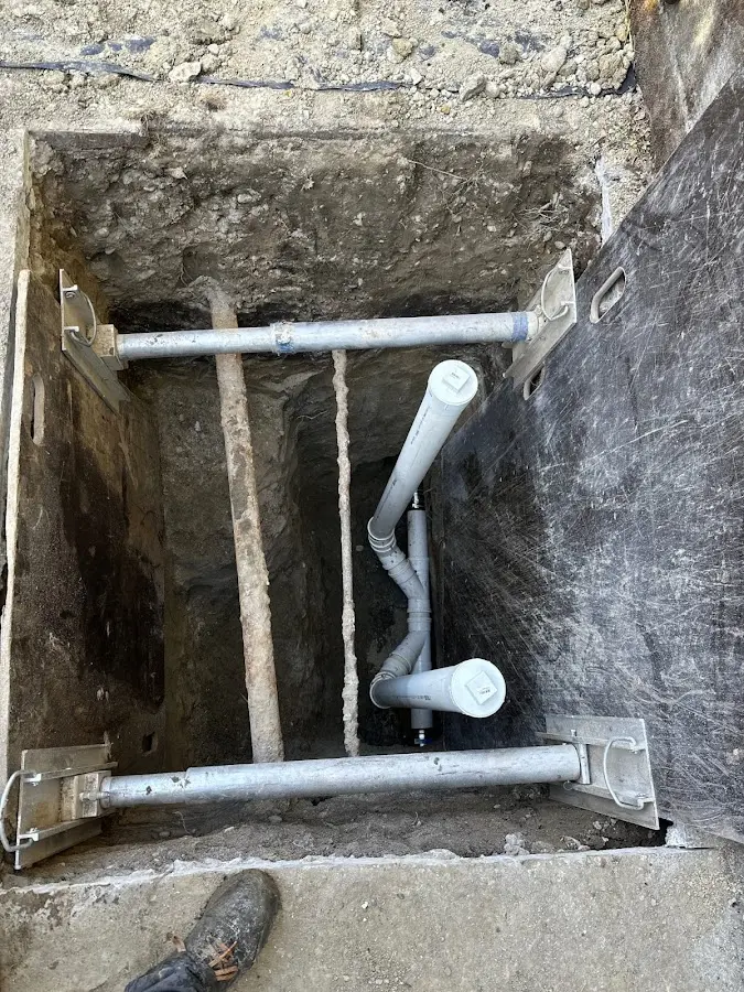 Experienced plumber completing Gas Line Repair work in Upper Providence